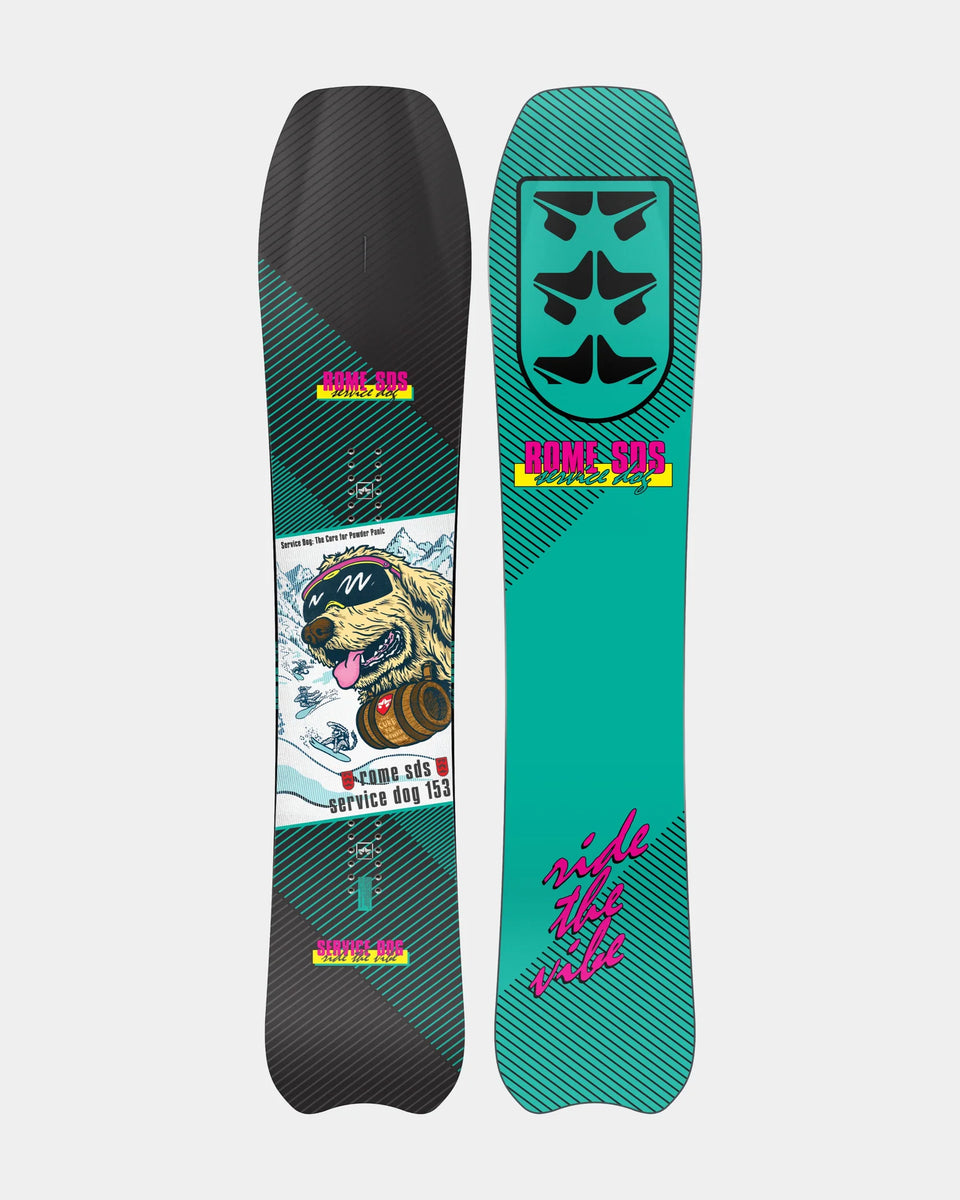 2024 ROME SERVICE DOG SNOWBOARD – rudeboys