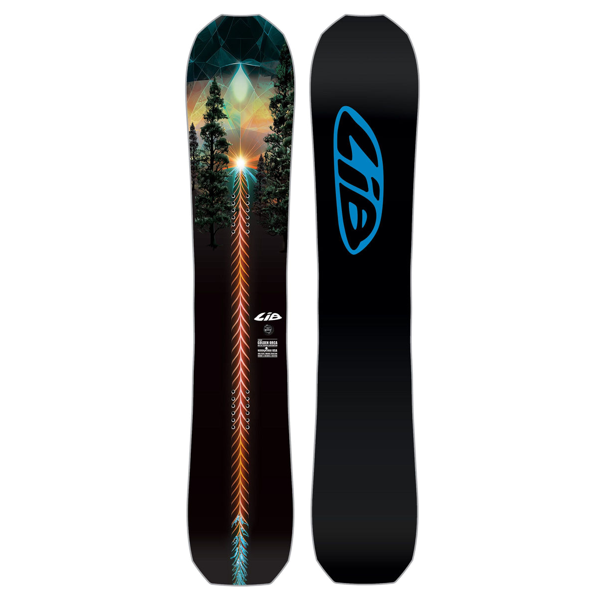 2025 LIB TECH GOLDEN ORCA SNOWBOARD – rudeboys