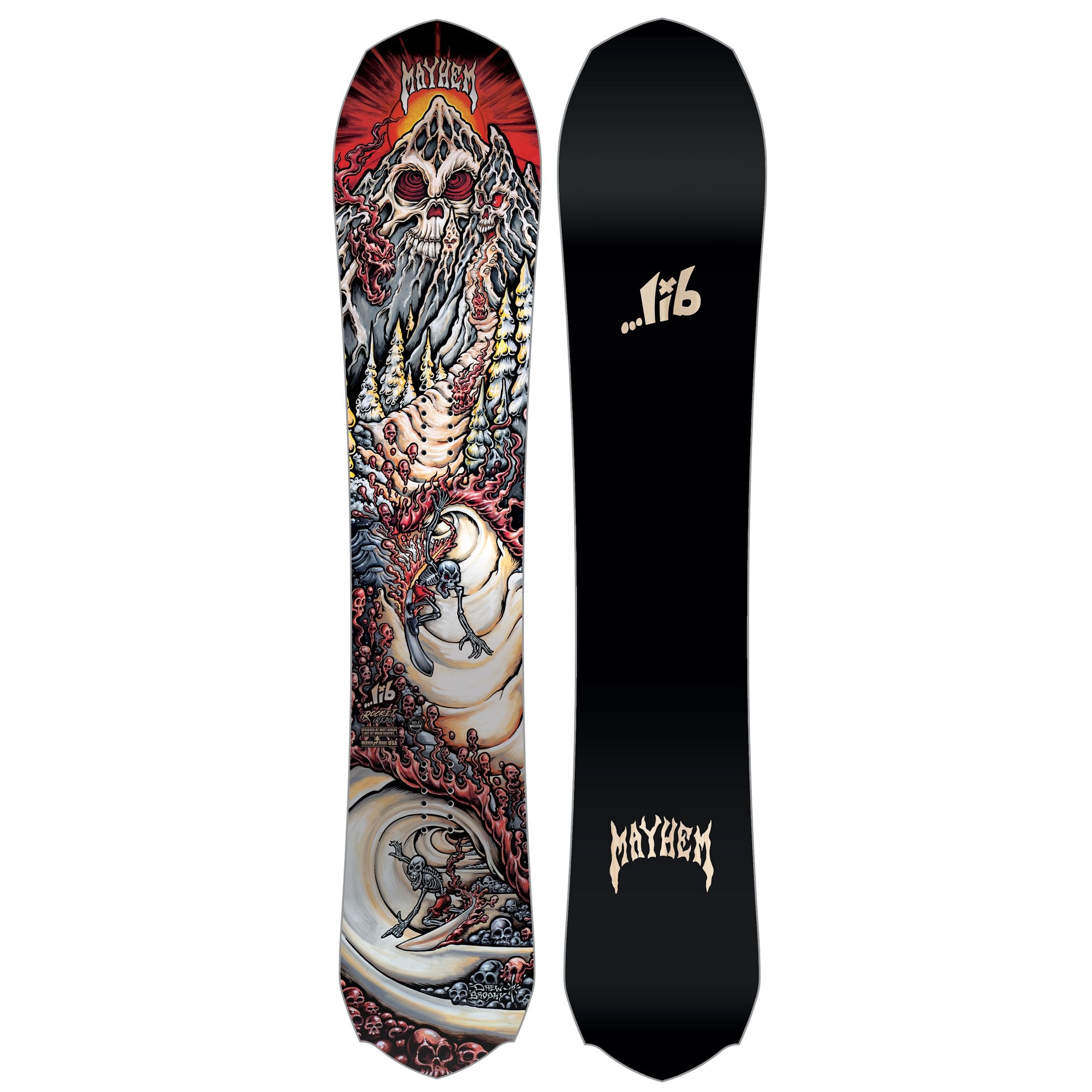 23-24 LIBTECH MAYHEM ROCKET 161.5 美品 使用少 2026 LIB TECH MAYHEM ROCKET SNOWBOARD – rudeboys
