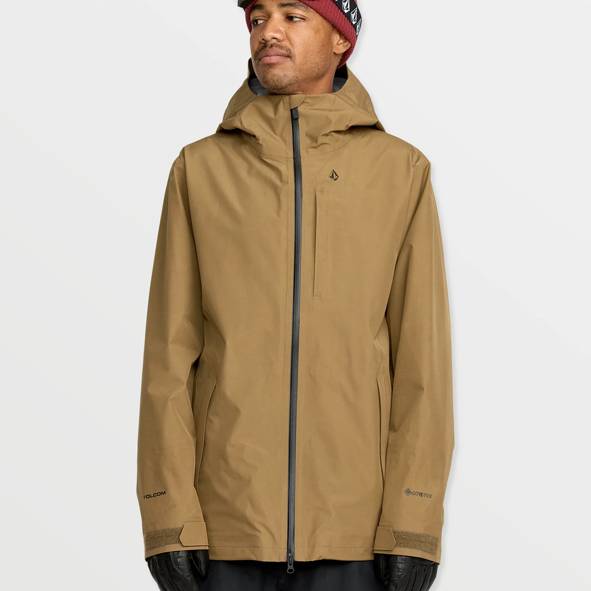 VOLCOM GORE-TEXジャケット ベージュ ボルコム メンズ スノーボード ジャケット DUA GORE-TEX JACKET_