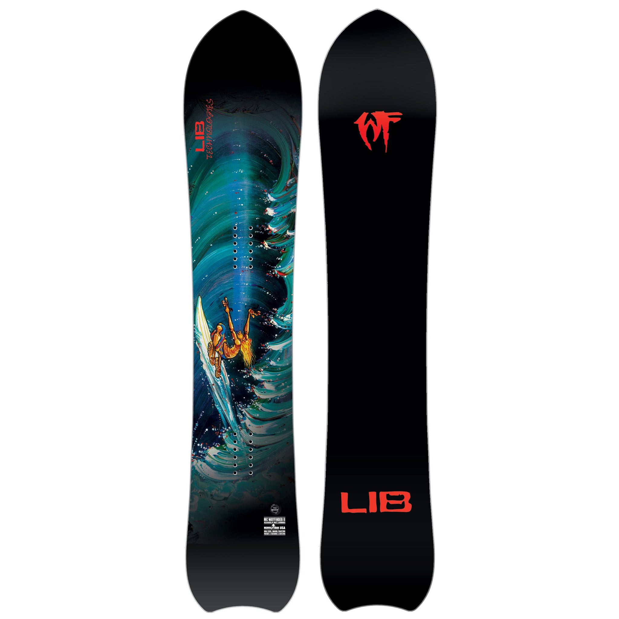 2025 LIB TECH MC WAYFINDER II SNOWBOARD rudeboys