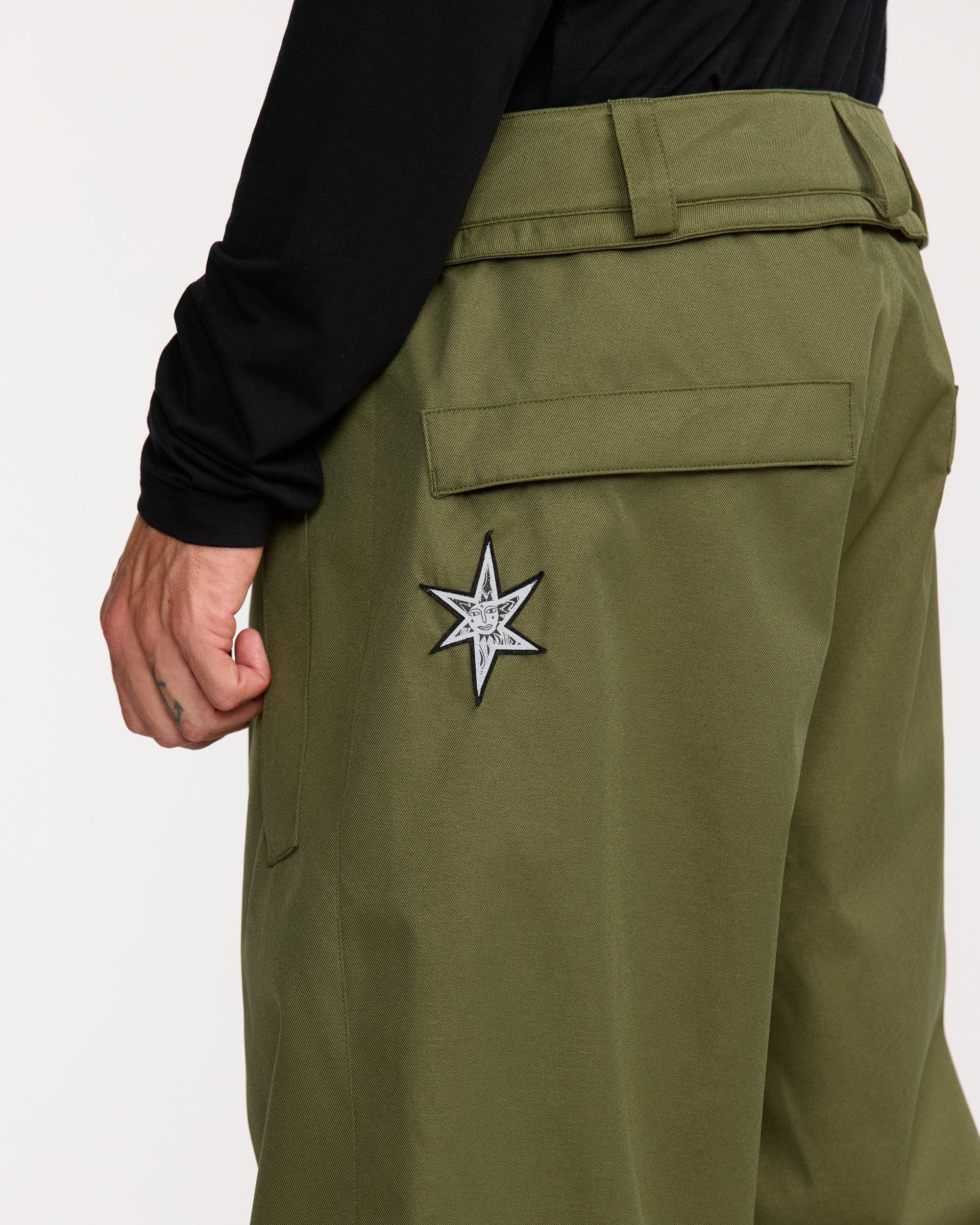 24-25 VOLCOM Arthur 20K Pants IVY Mサイズ Volcom Arthur 20K Pants - Ivy - 196134781967