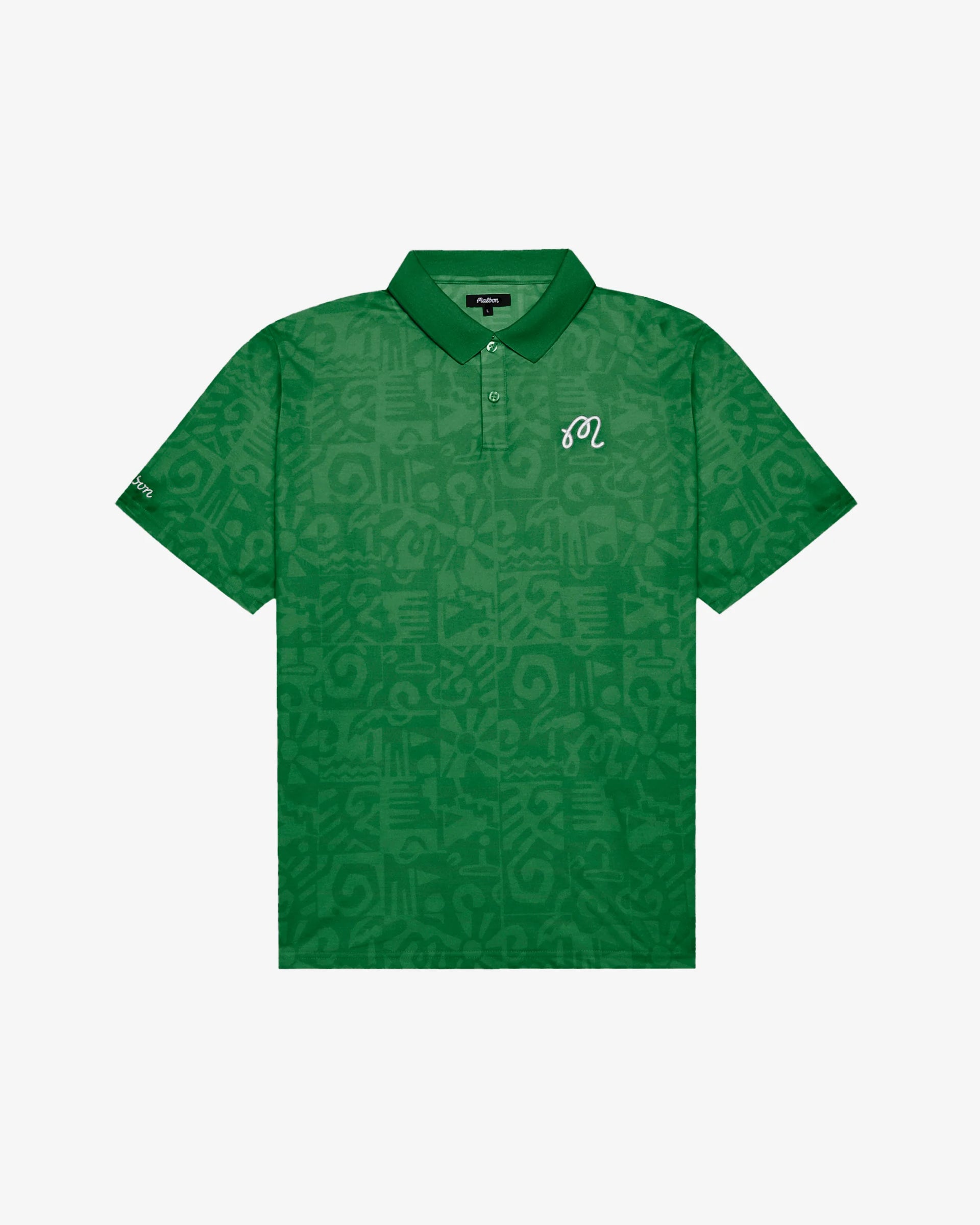 2025 MALBON MEZZO PERFORMANCE PIQUE PRINTED POLO – rudeboys