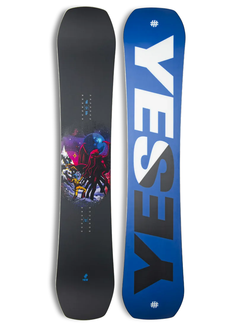 yes decade snowboard 2025 YES SENDER XTRM LIMITED SNOWBOARD – rudeboys