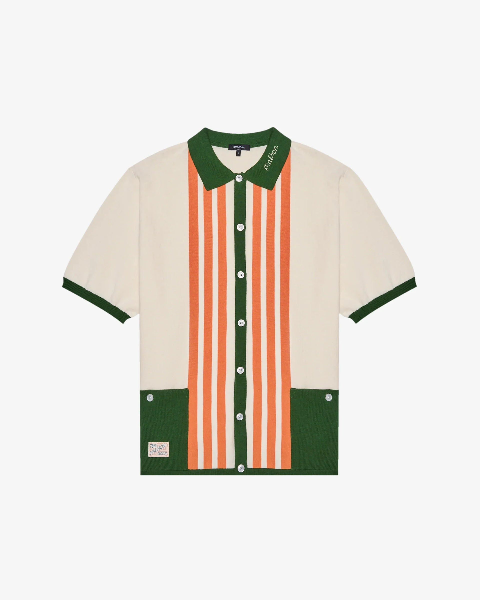 2025 MALBON GABBIANO KNIT BUTTON UP – rudeboys